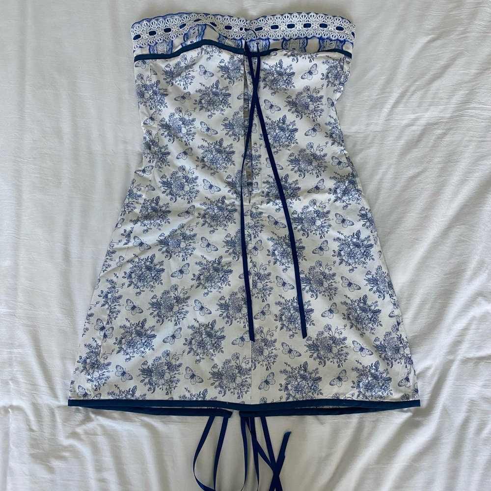 *AUTHENTIC* With Jean Sabrin Dress in Toile Papillon